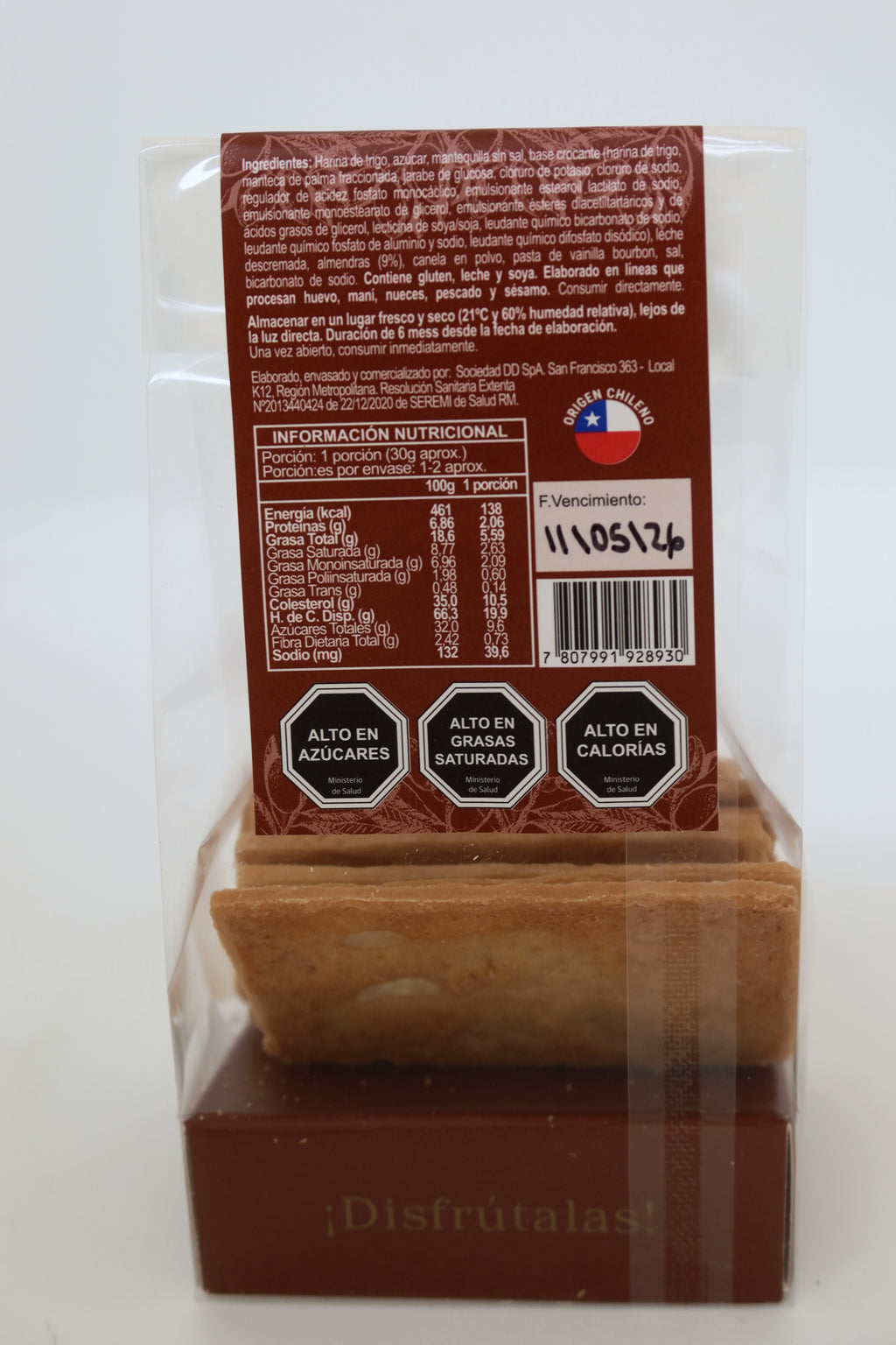 Galletas Con Almendra - Bolsas 45gr