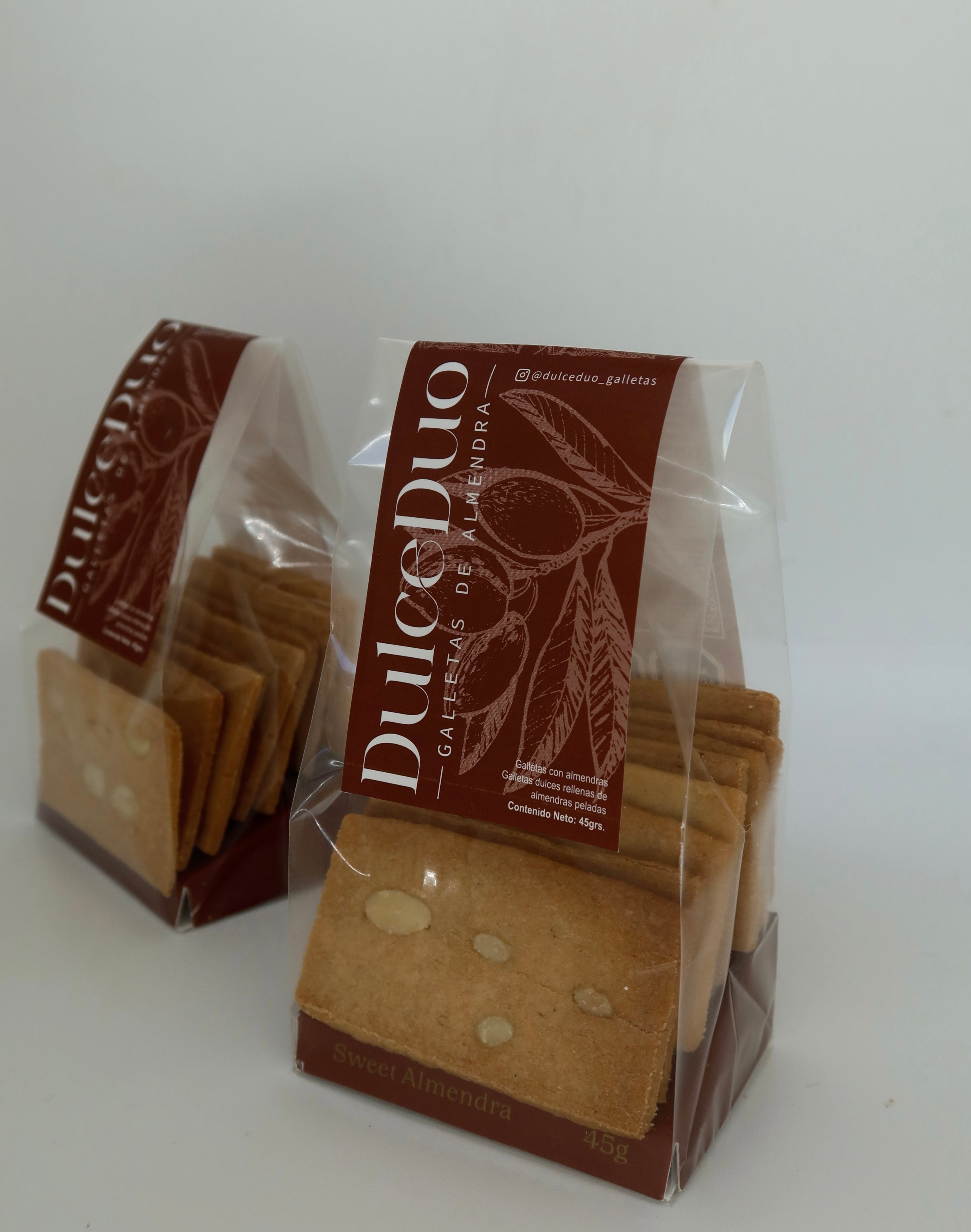 Galletas Con Almendra - Bolsas 45gr
